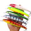 1 pièce 28.8g 43.8g Leurres de Pêche Minnow Appâts Durs Artificiels Wobblers Matériel Pesca Carpe Brochet Doré Pêche en Mer Hameçons