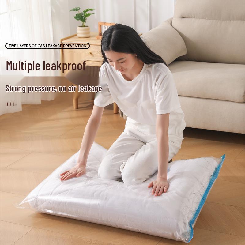 Thickened Vacuum Storage Bags for Clothes and Quilts - Large Capacity Household Organizers