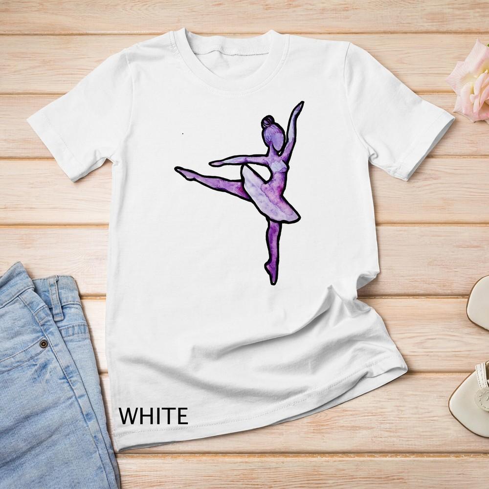 

Ballerina sweatshirt purple ballet class Unisex T-shirt 2XL