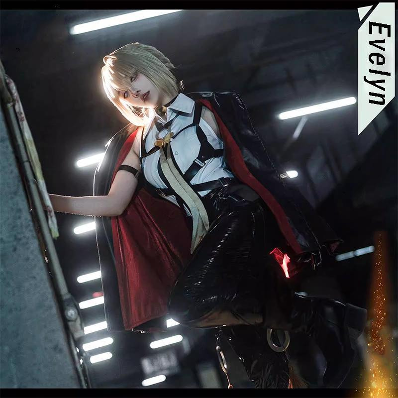 Game Zenless Zone Zero Evelyn Chevalier Cosplay Costume The Stars Of Lyra Evelyn Women Halloween Party Outfit
