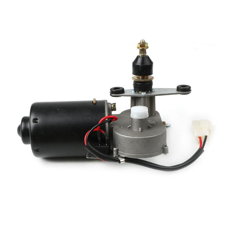 UTV Electric Windshield Wiper Motor Kit Wiper Assembly for Polaris Ranger Honda Washer Reservoir Pump Bottle Jet Wiper DC12V 30W