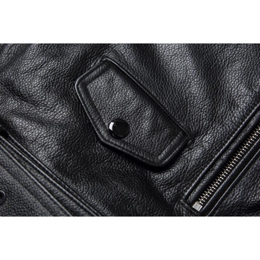 Chinesische Größe Echtes Kuh Leder Weste Gürtel Motorrad Weste Für Männer Biker Weste Slim Fit Rindsleder Leder Jacken Ärmellose Frühling Herbst