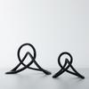 Resin Geometry Twist Knot Decorative Ornaments Black Twist Winding Sculpture Decorative Figurines Home Decoration Accessories