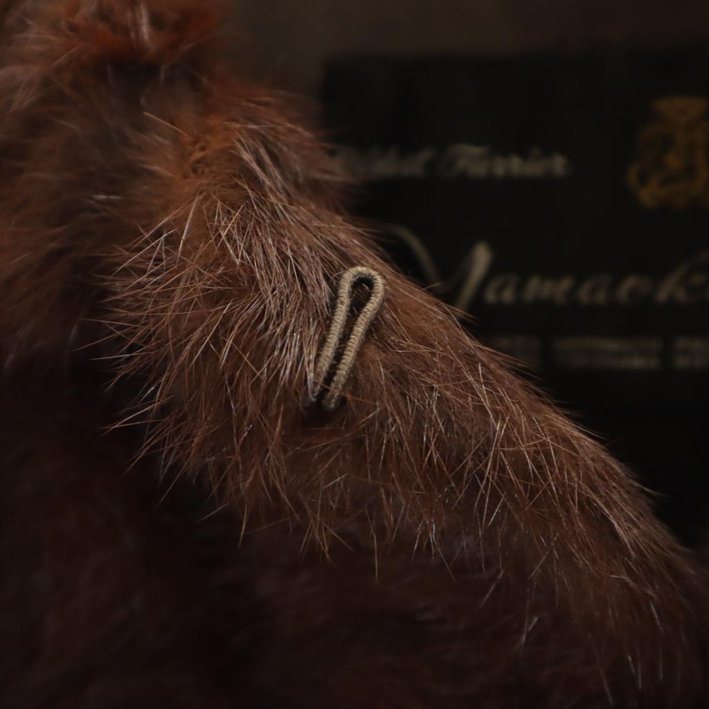 Yamaoka Fur coat Brown Women Used