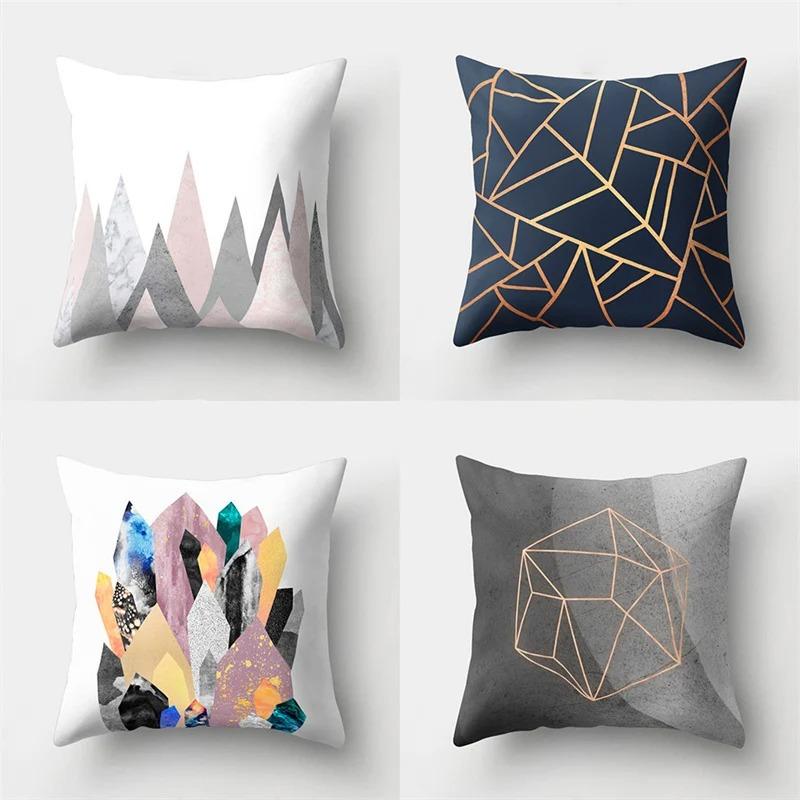 Geometric Abstract Pattern Decorative Pillowcase Living Room Office Decoration Home Pillowcase
