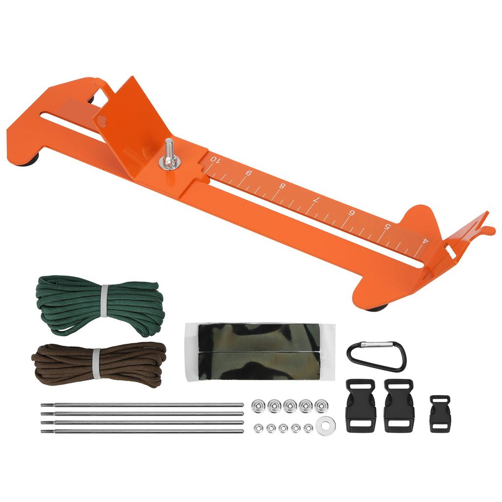 Paracord Weaving Jig Kit Bracelet DIY Making Alloy Frame Braiding Craft Fixing Tool