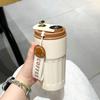 Xianwen coffee cup thermos cup male and female students tea cup stainless steel cup