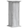 VidaXL Support pour plantes sonoma gris 33x33x80 cm bois d'ingénierie 852974