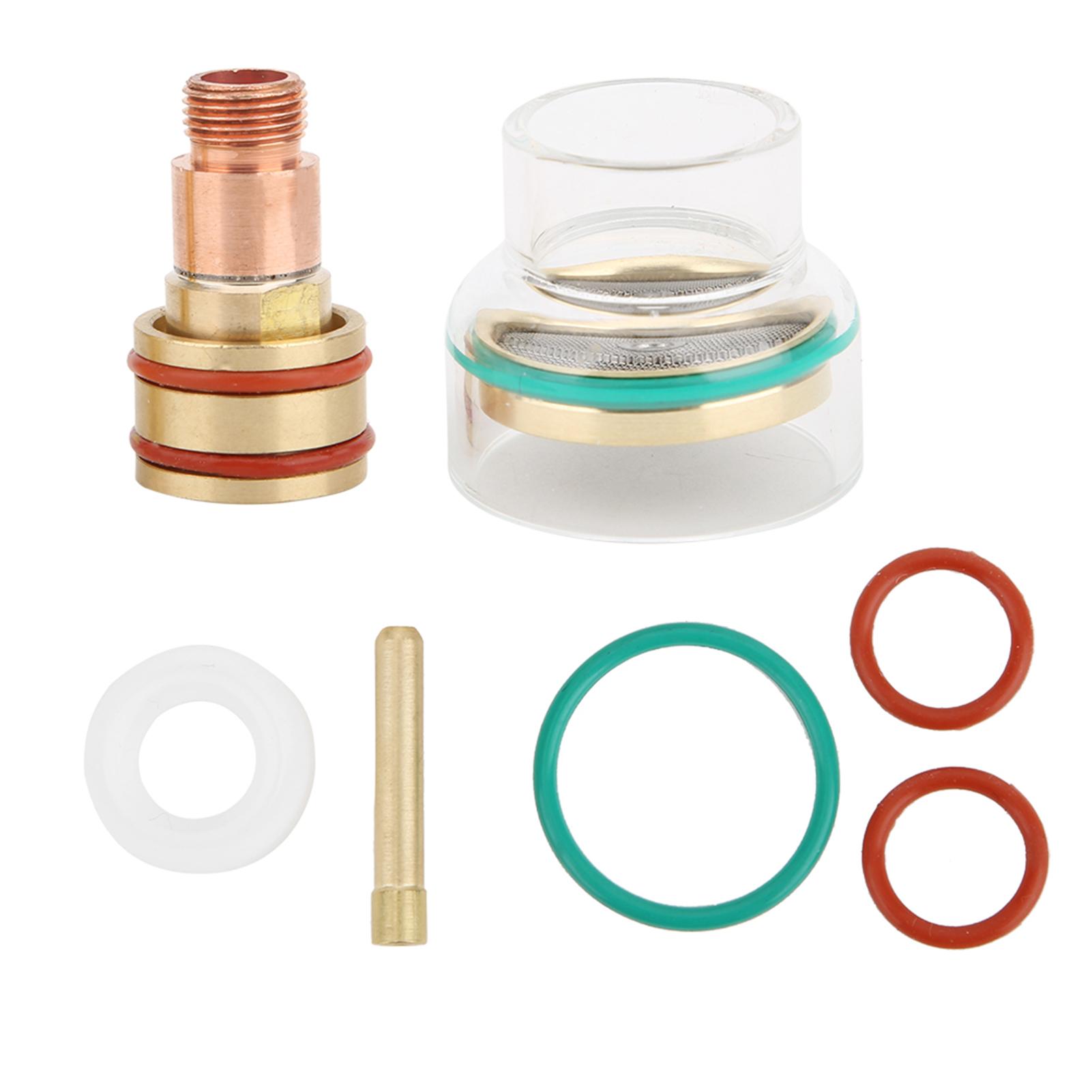 

TFM53NCN TIG Welding Kit TIG Torch Glass Cup Collet for WP17WP18WP261.6mm