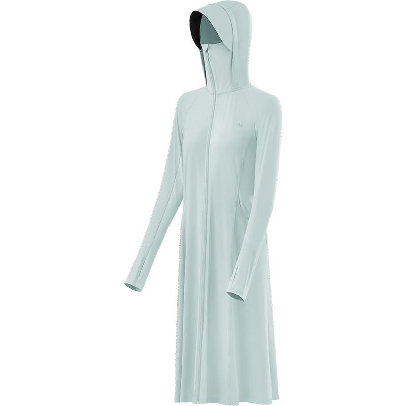 Beneunder Women's Long Ice Silk Sun Protection Hoodie