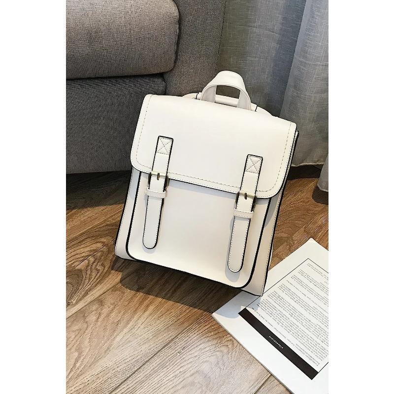 New Solid Soft Interior Compartment Backpacks 2026  Casual Flap Pocket Bags for Women Interior Zipper Pocket  Backpacks