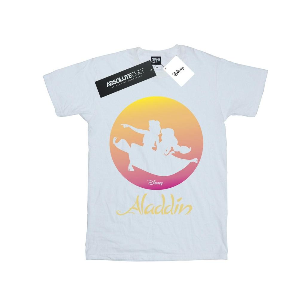 Disney Boys Aladdin Flying Sunset T-Shirt