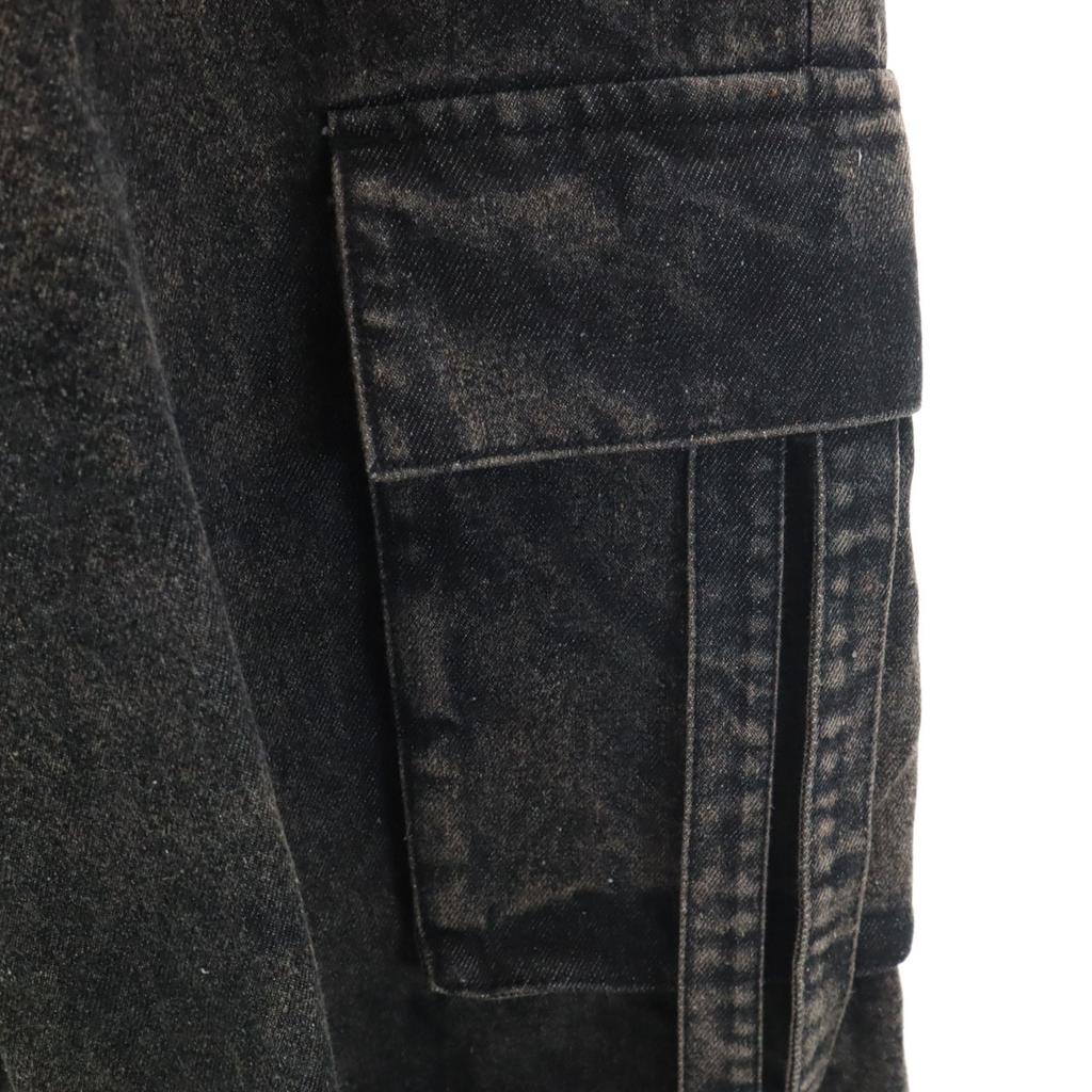 LILL denim cargo pants S black jeans Men's Used
