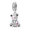 Jungfräuliches Kupfermetall Koala Elefant Kaninchen Haustier 3mm Charm Perlenkomponenten Perlenkomponenten Anhängerperlenkomponenten Ideal Entworfen für Geburtstage Hoch