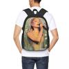Ariana Grande Singer Student Backpack School Bag Hiking Travel Daypack for Boys Girls Fashion Bookbag Shoulder Bags