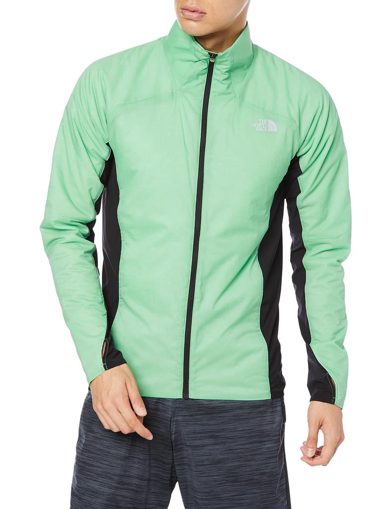North Ventrix Trail Jacket NY82177 Water Repellent Windproof Lightweight Chlorophyll Green WM [The Face]