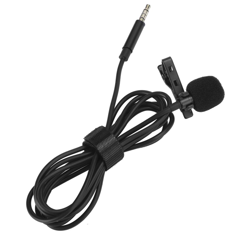 Mobile Phone SLR Camera Lavalier Clipon Microphone Vlog Live Broadcast MIC 3.5mm Plug(Suitable for (3.5mm Headphone