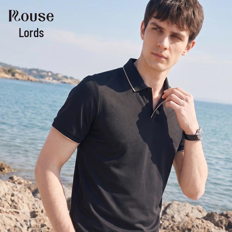 Luotz Men's Cool-Feel Breathable Short Sleeve Polo T-Shirt
