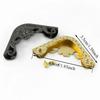 5pcs Metal Protector Corner Buckles For Bag Edging Clasp Screws Purse Book Cover Corners End Lock Hardware Accessories