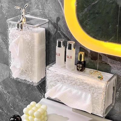 Premium Wall-Mounted Tissue Box - Single Pack, Various Sizes