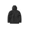 Timberland Einfarbige Kapuzen-Arbeitsjacke mit mehreren Taschen Herrenjacken Schwarz A1WS2-001