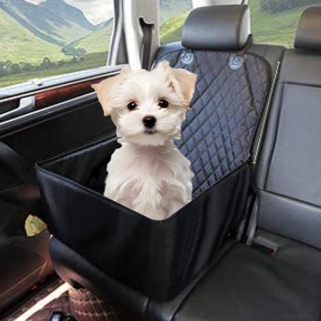 Waterproof Pet Car Seat Cover - Thickened Oxford Cloth for Cats & Dogs