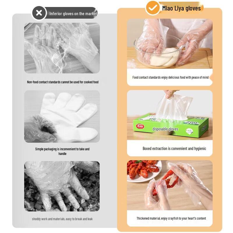 MARYYA Boxed Disposable Gloves 200pcs