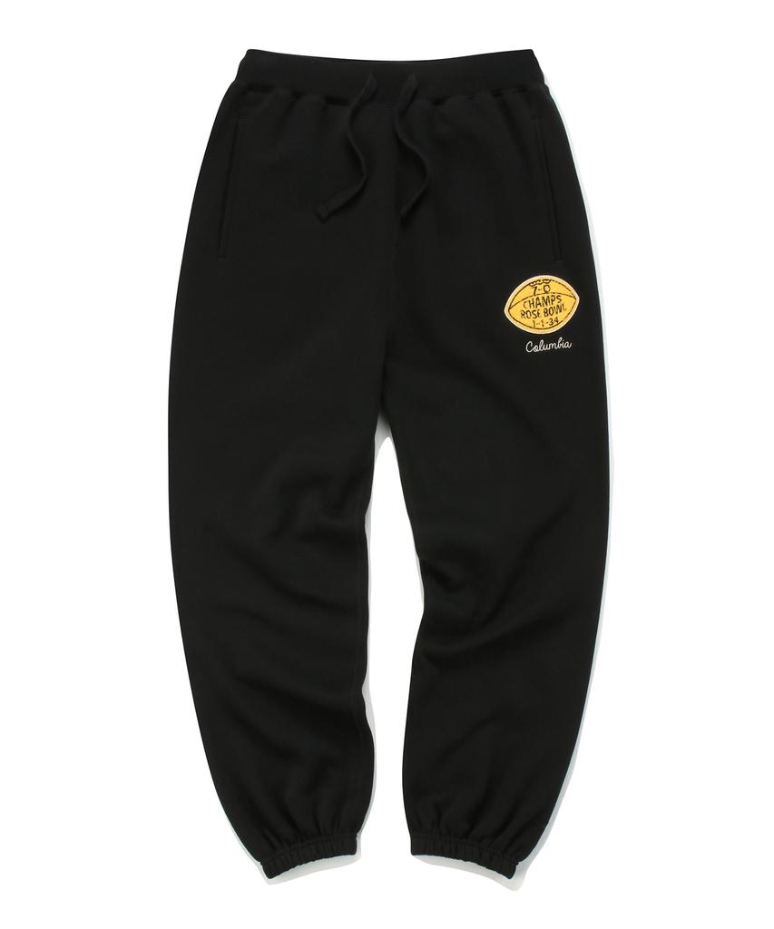 COLUMBIA UNIVERSITY Rosebowl Loose Fit Jogger Sweat Pants Black