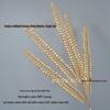 Gold-Tone Artificial Flowers Buddhist Beads Arrangement for Weddings & Home Decor
