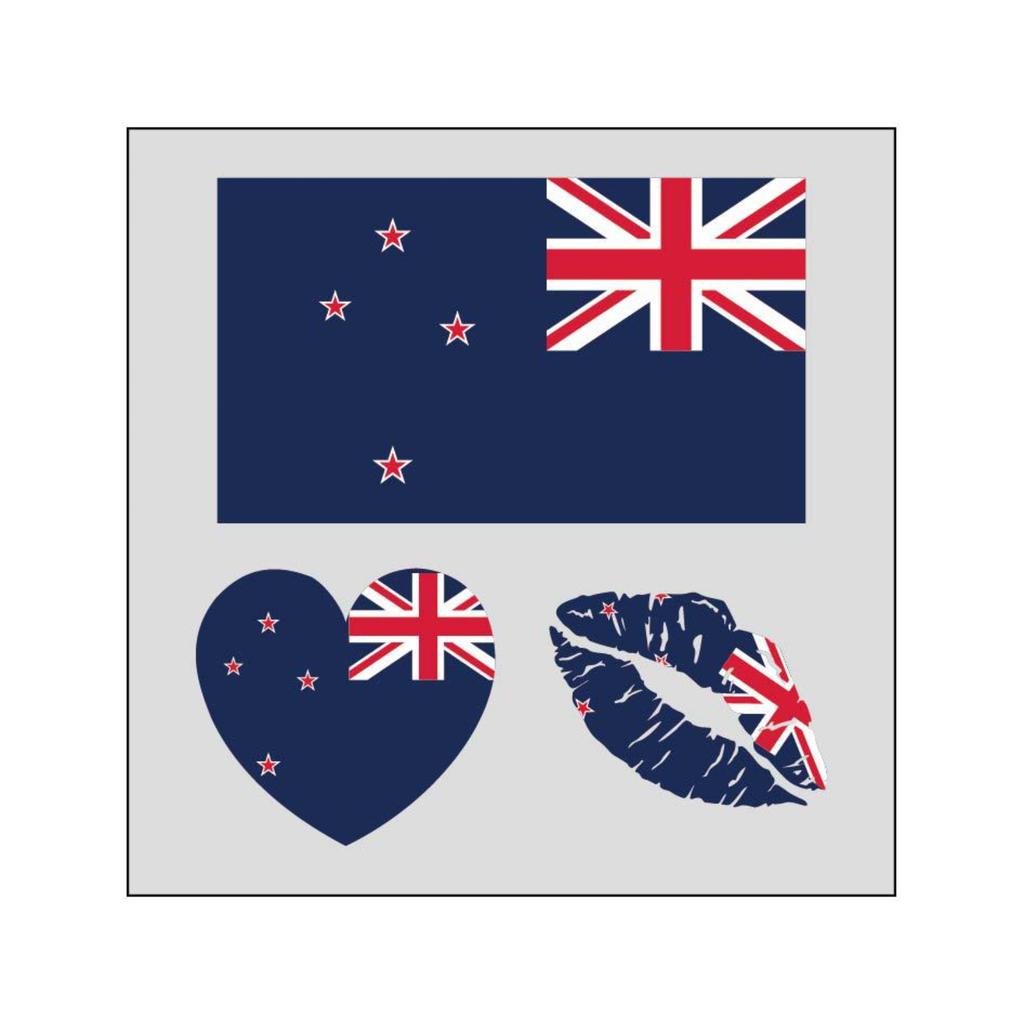 Flag Football Fan Tattoos/Face Stickers, Event Cheering Props, Suitable For Adults And Children.