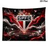 Sao Paulo FC Wall Tapestry Aesthetic Wall Hanging Printed Fabric Blanket Decorative Tapestries for Bedroom Living Room Home Decor