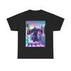 Grim Reaper Bounce House Tee Scary Halloween T-Shirt Fun Strange Skeleton Shirt