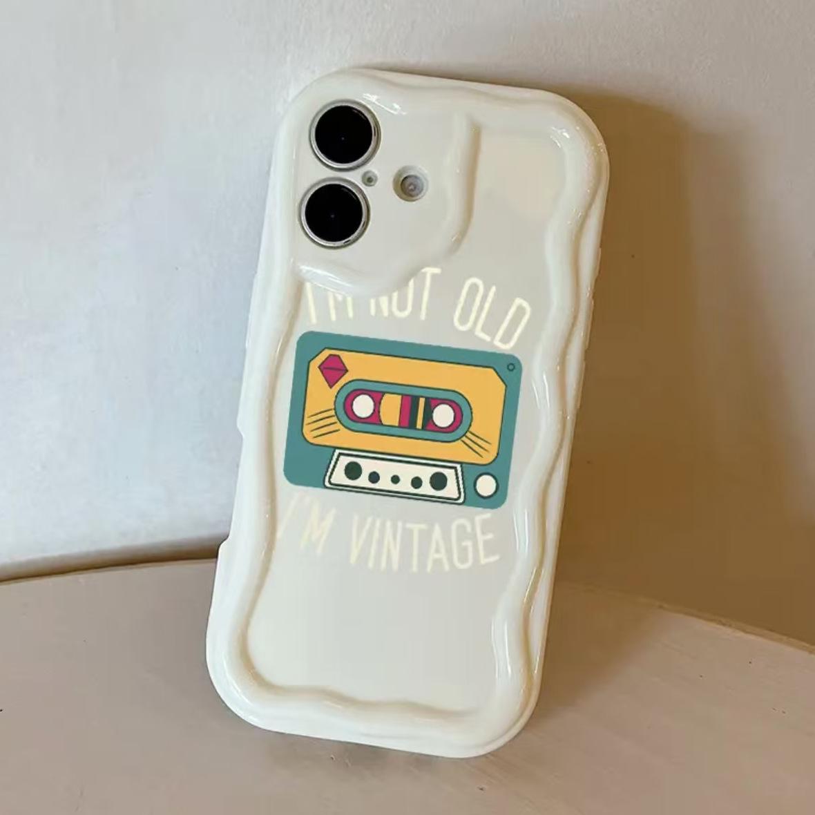 

Cartoon Cassette Phone Case for Apple 17 Pro Max/iPhone 16/15/14/13 Pro iPhone 13 Pro