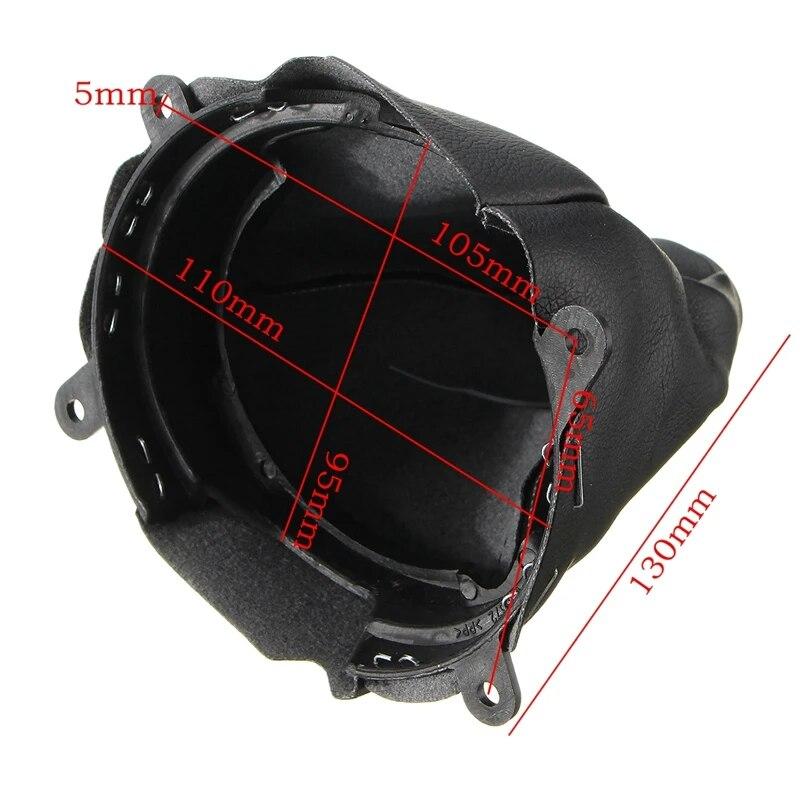 Car Manual Leather Gear Shifting Dust Boot for Honda Civic Si 2006 2007 2008 2009 2010 2011