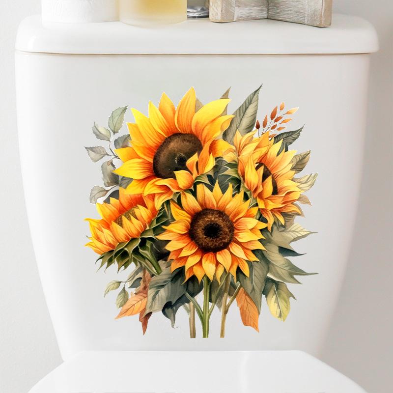 

Cat Toilet Lid Decal Waterproof WC Sticker Removable Self-Adhesive Decor Household Stickers 30x30CM