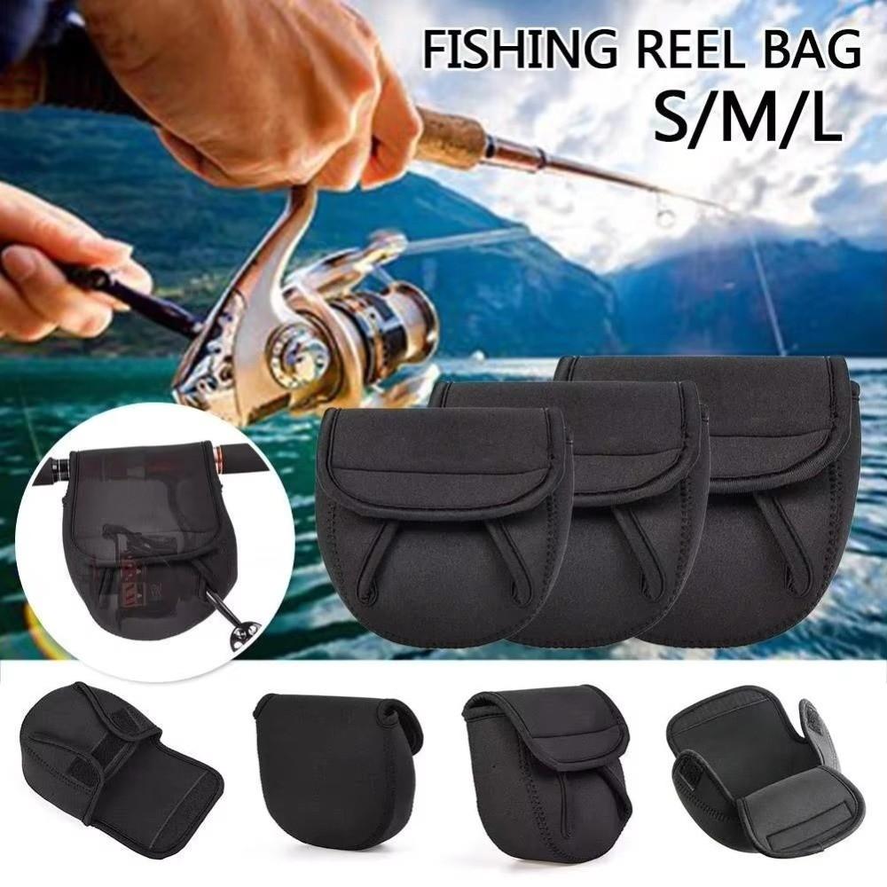 Protective Case Fishing Reel Protective Cover Waterproof Fishing Reel Storage Bag Travel Carry