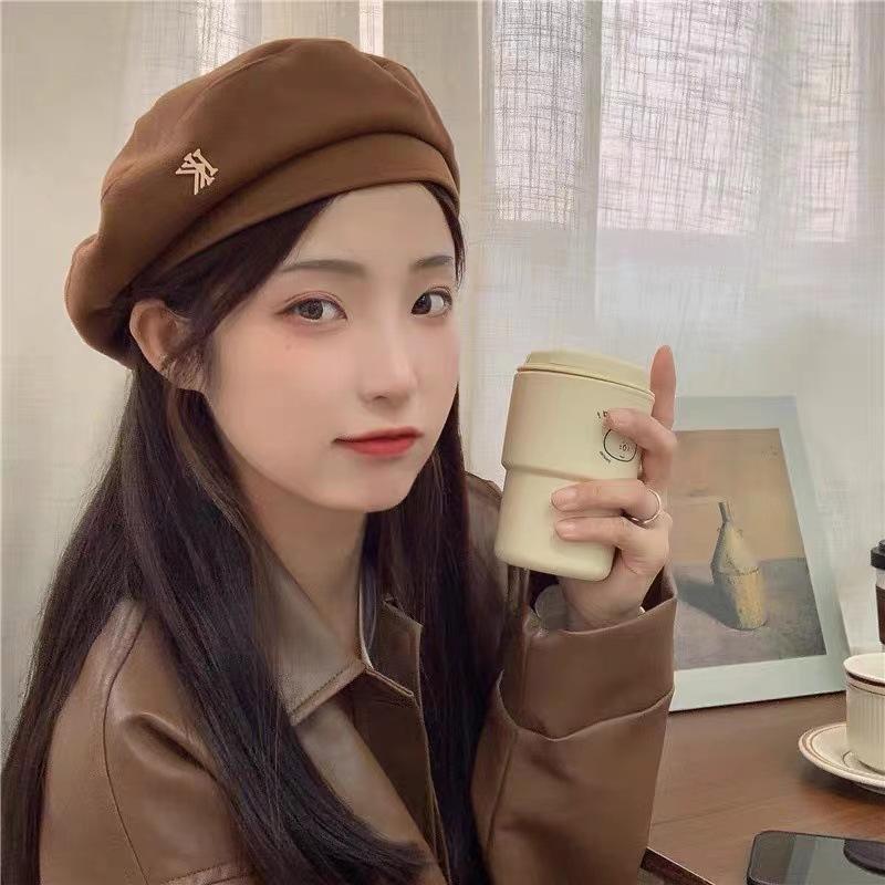 

Женский универсальный берет Женская зимняя повседневная ретро-шляпа One Size