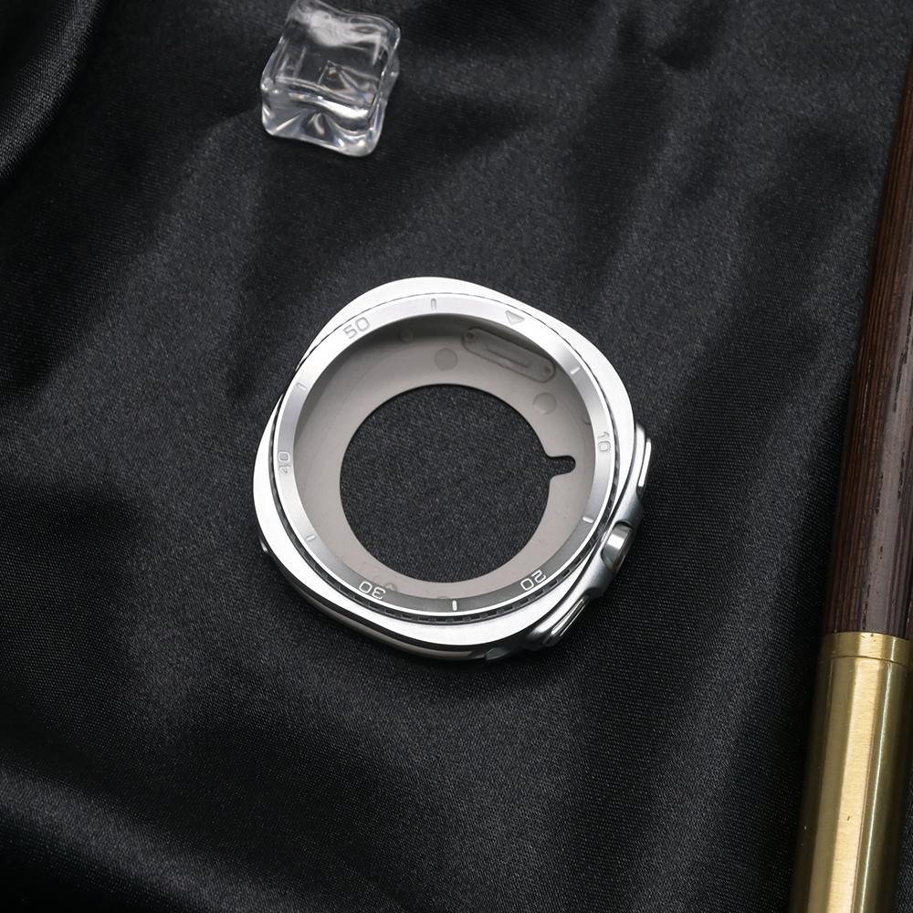 Aluminium Alloy Case for Samsung Galaxy Watch 8 44mm 40mm Hard Frame Protector Cover for Samsung Watch 8 Accessories Protective