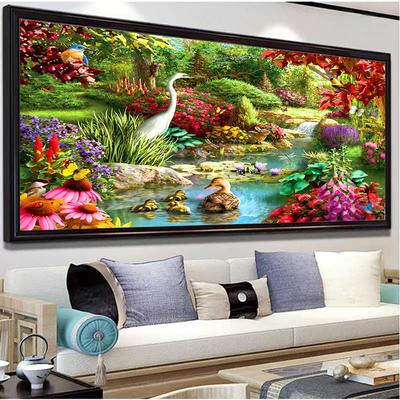 5D DIY Diamond schilderij bos dieren landschap volledige boor Diamond borduurwerk Kits muur Cross Stitch woonkamer Art Home Decor