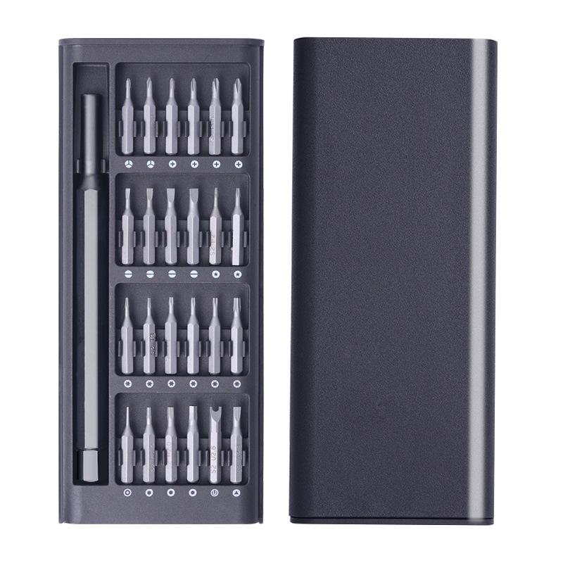 1Pc Multi-purpose Set Mobile Phone Maintenance and Disassembly Manual Tool Set 24-in-1 Precision Magnetic Screwdriver Precision Disassembly
