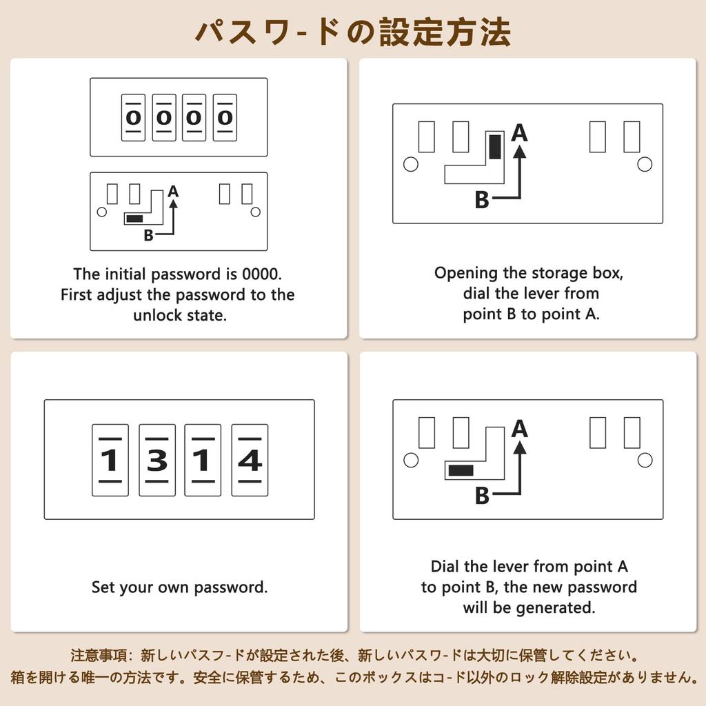 Yazi Bezpieczny do domu Mała tarcza Kombinacja Przechowywanie Duży 2-poziomowy Mini Plastikowe Pieniądze Przechowuje Ważne Wartości Bankowe Użyj, Typ, Zamek, Pudełko, Pojemność, Typ,