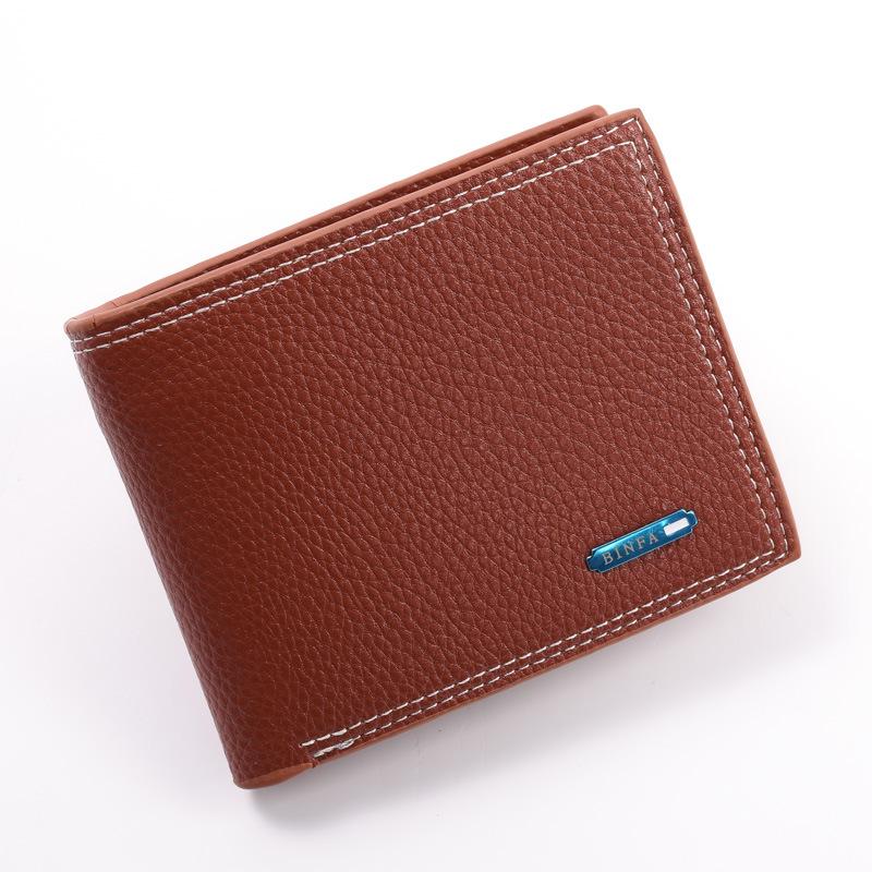 Men's Waterproof PU Leather Multi-Card Wallet