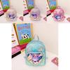 Kuromi Cartoon Pattern Backpack With Glitter Sequin For Kindergarten Kids