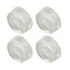 4Pcs Sewing Bed Cushion Soft PVC Plastic Elastic Clear Vibration Reduction Sewing Machine Cushion