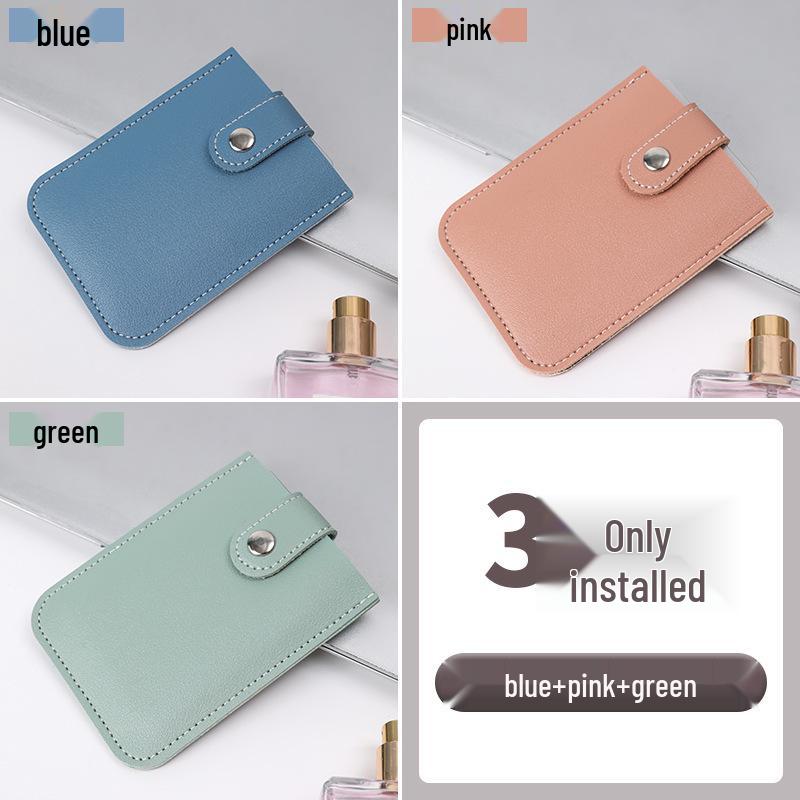Multi-Slot Anti-Demagnetization ID and Card Holder Wallet - Large Capacity Compact Sleeve