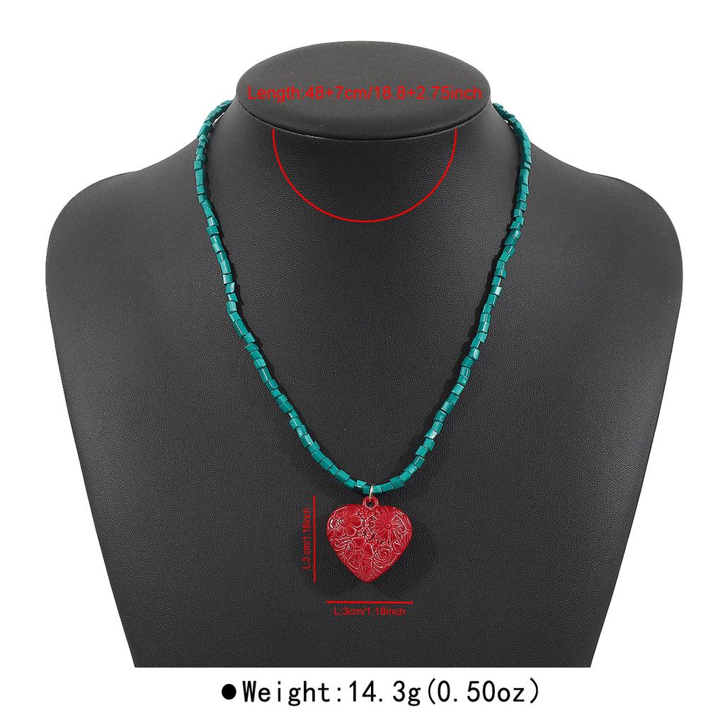 Bohemian Style Ocean Series Rice Bead Necklace For Women Personalized Summer Beach Style Necklace