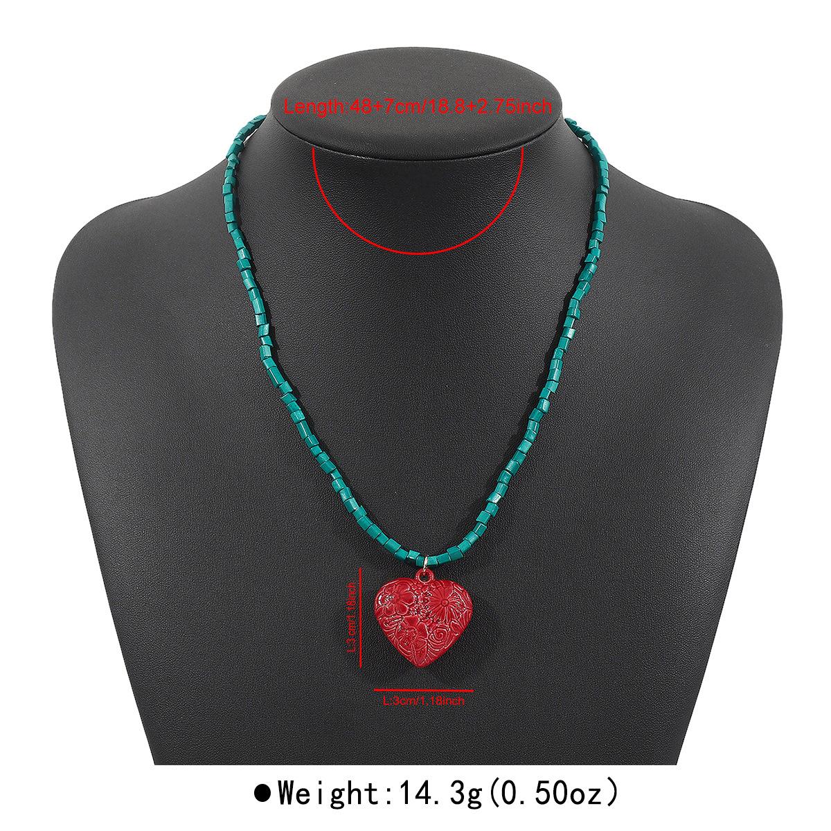 

2025 Boho Beaded Charms Necklace for Women Sun Heart Conch Crab Ceramics Pendent Necklace Summer Ocean Style Luxury Jewelry