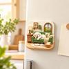 3D Relief Refrigerator Magnet Resin 3D Refrigerator Stickers  Kitchen Decor