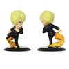 9Pcs Anime One Piece Q Edition Cute Figure Luffy Zoro Sanji Nami Collect Figure Model Cake Decoration Children Toy Gift