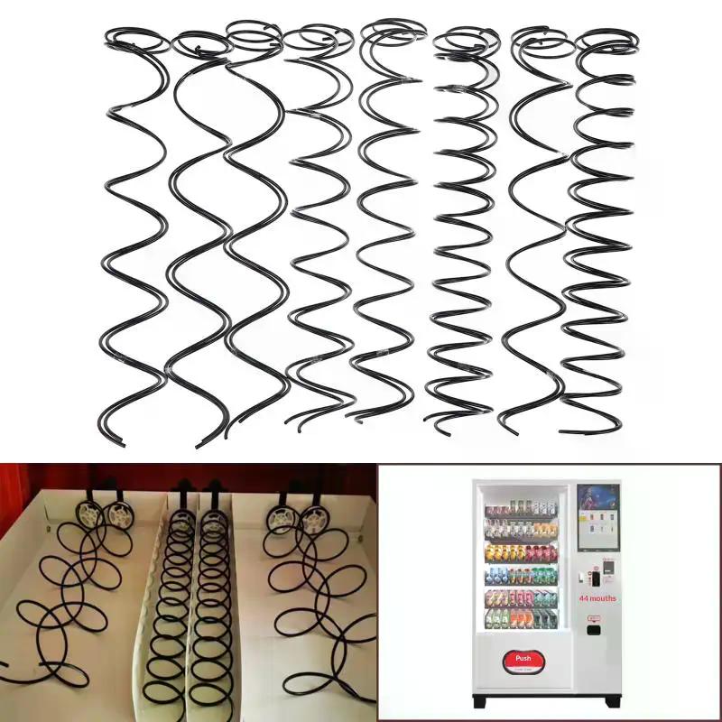 2Pcs 4/5/7/11 Grids Beverage Bottle Drink Piral Spring 17.7 Inches Length OD 66MM Wire 4mm Vending Machine Motors Metal Spring